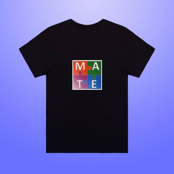 Blank t black mate