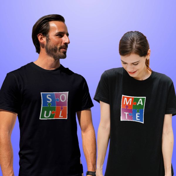 Couple t black soul mate