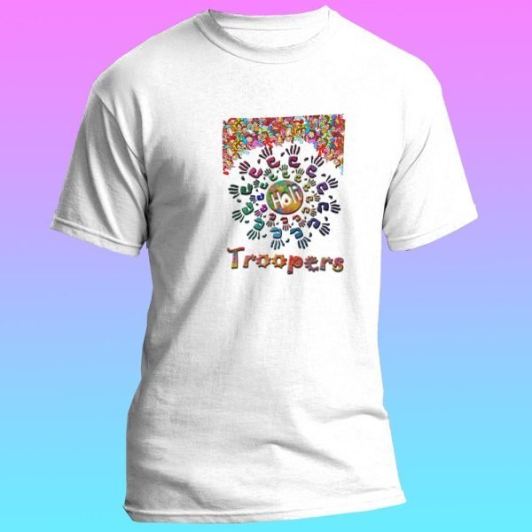 Holi troops wh tee