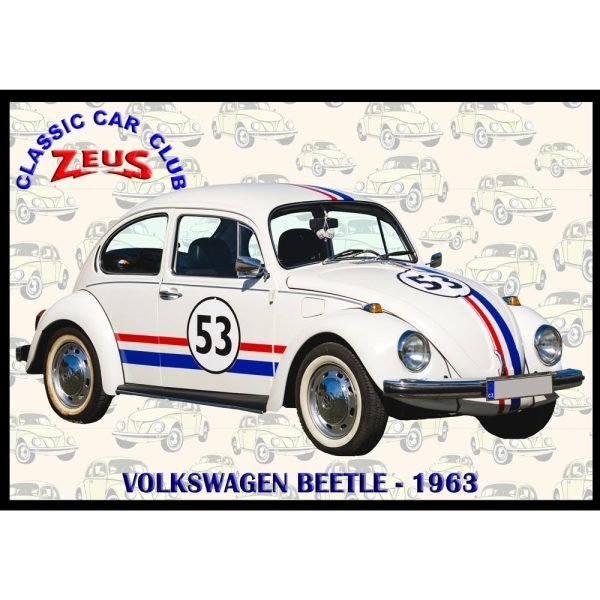 Vw beetle herbie d