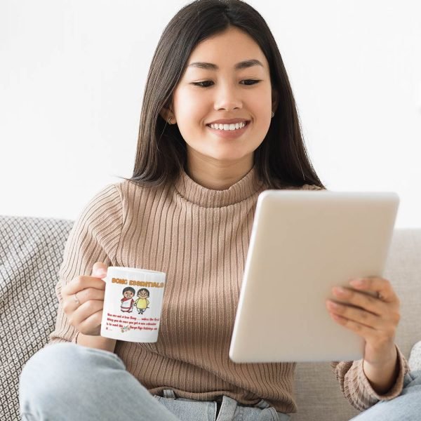 Bong calendar mug wh m
