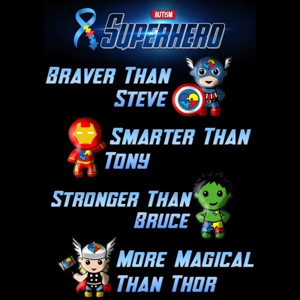 Superhero black design