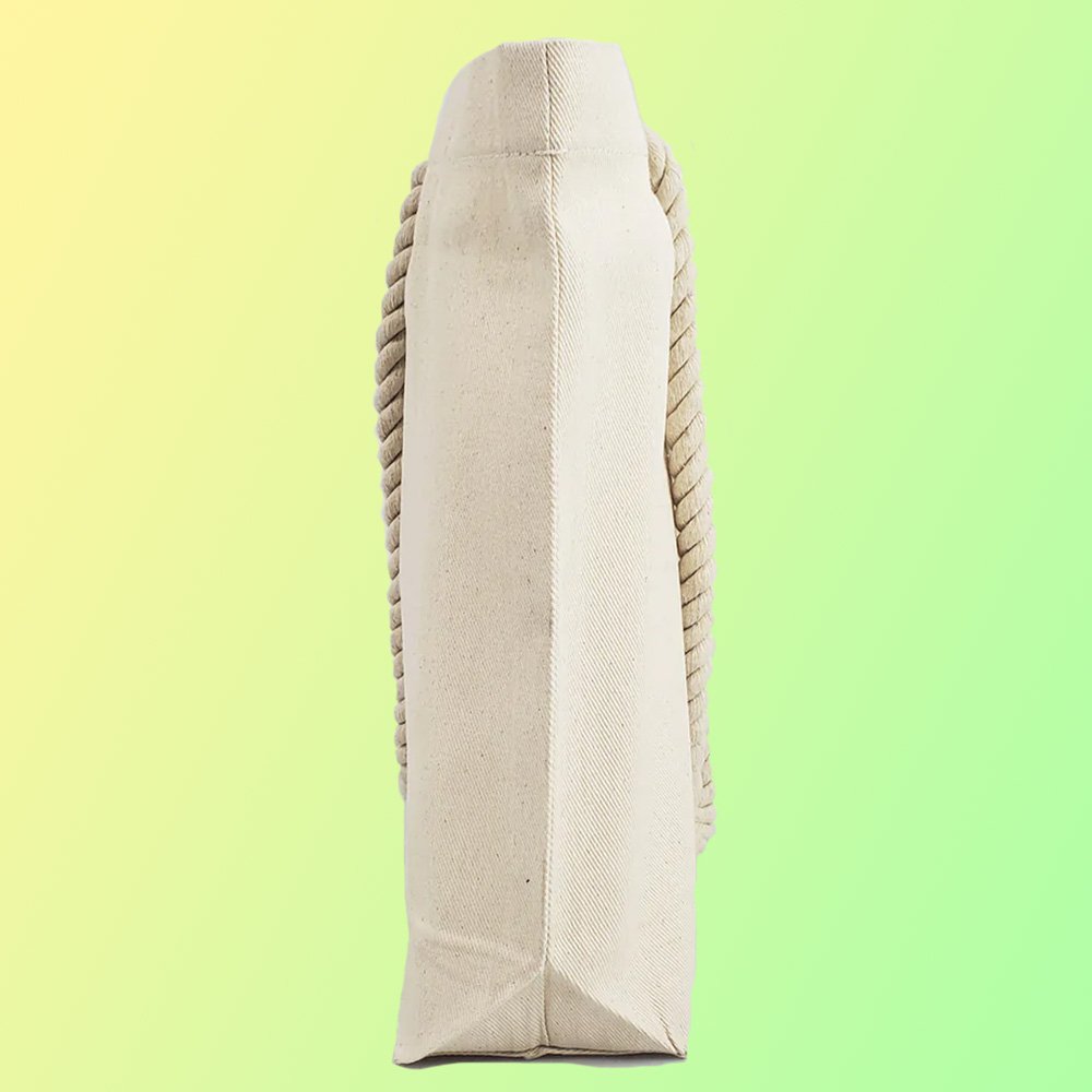 Eco-Friendly Recycled Cotton Canvas Tote Bag - Astrology Tarot Cards Key To Success Design - EL8220154 - Image 5