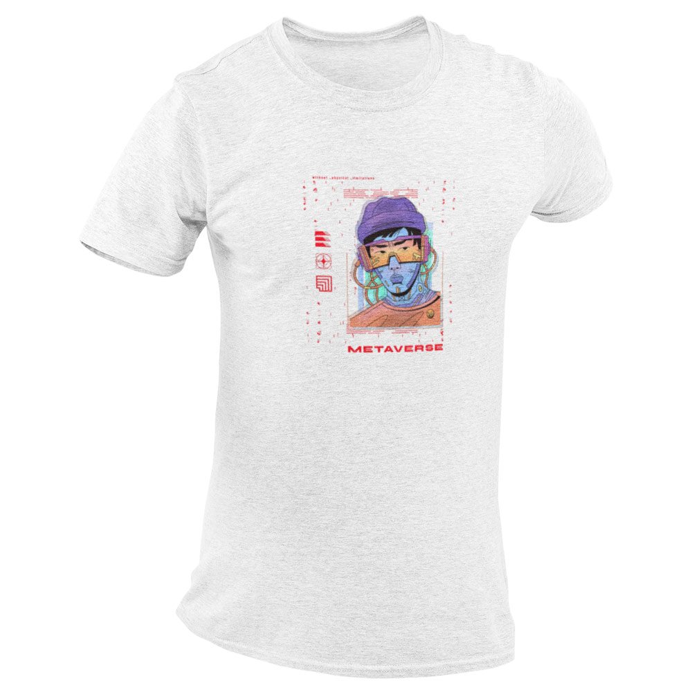 Pure Cotton Bio-Washed T-Shirt Chest Printed-Japanese Anime Art Series - 10 - Metaverse - Without Limitation Design-by ZingerTees-Unisex-EL9120224 - Image 5