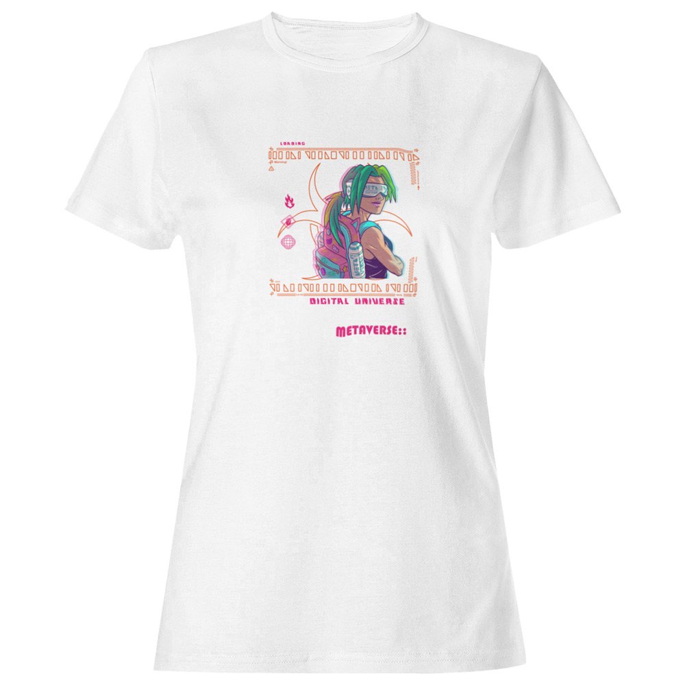 Pure Cotton Bio-Washed T-Shirt Chest Printed-Japanese Anime Art Series - 12 - Metaverse Digital Universe Design-by ZingerTees-Unisex-EL9120226 - Image 8