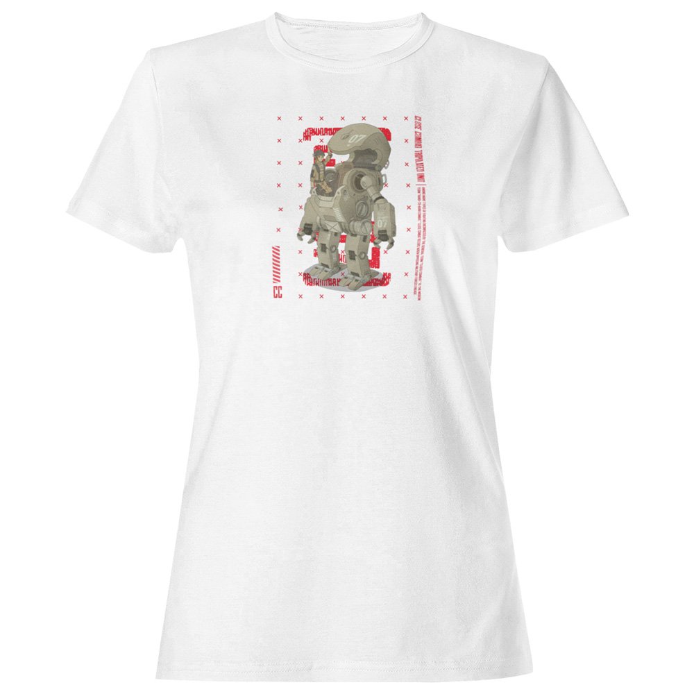 Pure Cotton Bio-Washed T-Shirt Chest Printed-Japanese Anime Art Series - 9 - Mecha CC07 Close Combat Unit Design-by ZingerTees-Unisex-EL9120223 - Image 6