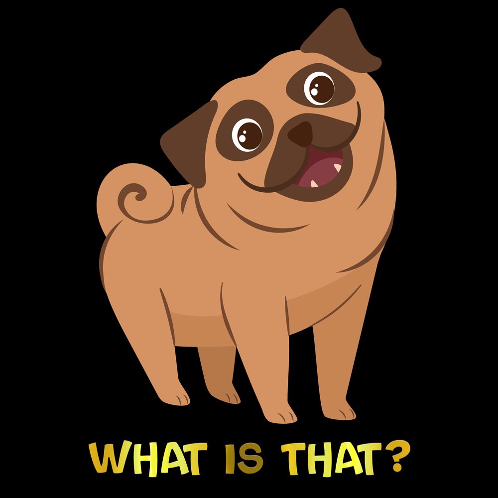 Pure Cotton Bio-Washed T-Shirt Chest Printed-Funny Dog Life Series - 1 - What is That? Design-by ZingerTees-Unisex-EL9120131 - Image 9