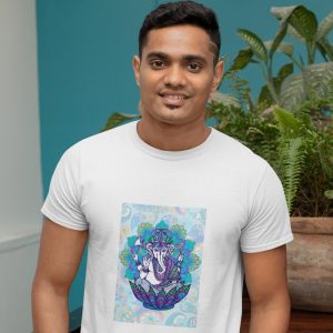Ganesha mandala wh m