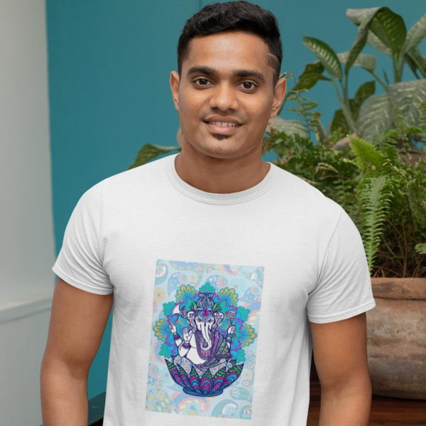 Ganesha mandala wh m
