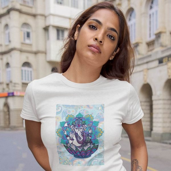 Ganesha mandala wh w