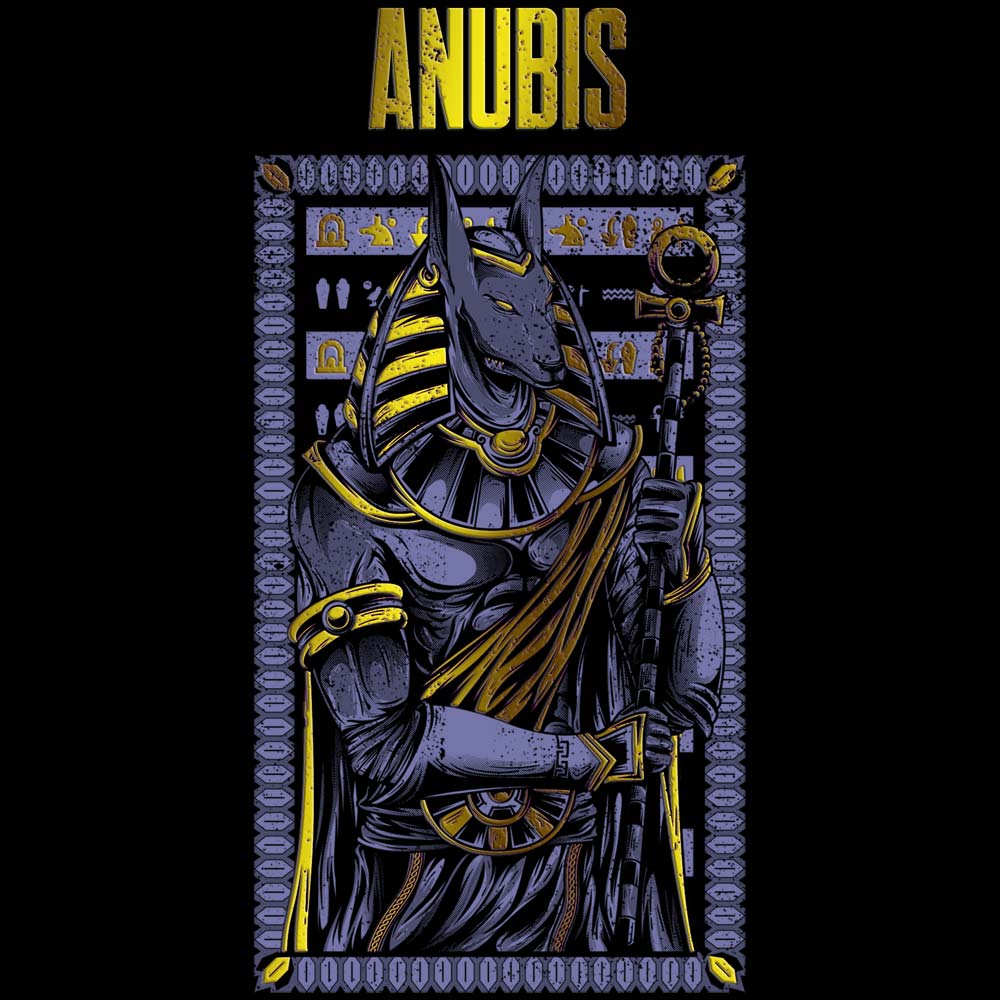 Printed Hoodie-Anubis Legendary Warrior Design-by ZingerTees-Unisex-EL9410001 - Image 9