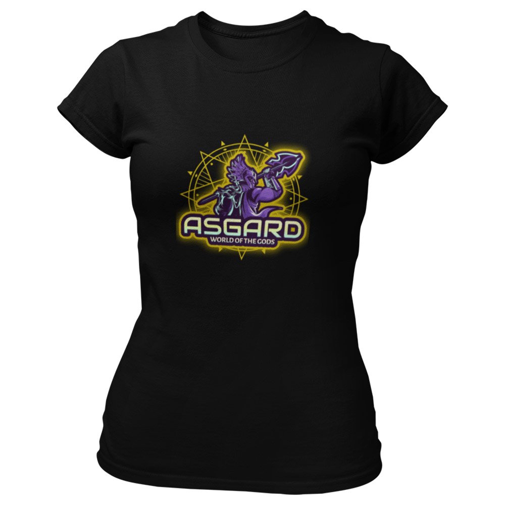 Pure Cotton Bio-Washed T-Shirt Chest Printed-Viking Gods Series - Asgard World of Gods Design-by ZingerTees-Unisex-EL9120289 - Image 6