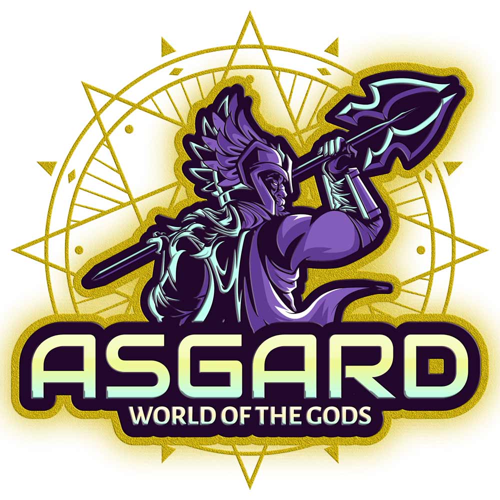 Pure Cotton Bio-Washed T-Shirt Chest Printed-Viking Gods Series - Asgard World of Gods Design-by ZingerTees-Unisex-EL9120289 - Image 10