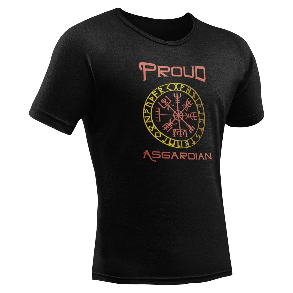 Pure Cotton Bio-Washed T-Shirt Chest Printed-Viking Gods Series - Proud Asgardian Design-by ZingerTees-Unisex-EL9120292 - Image 8