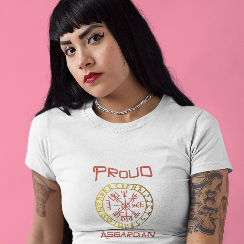 Pure Cotton Bio-Washed T-Shirt Chest Printed-Viking Gods Series - Proud Asgardian Design-by ZingerTees-Unisex-EL9120292