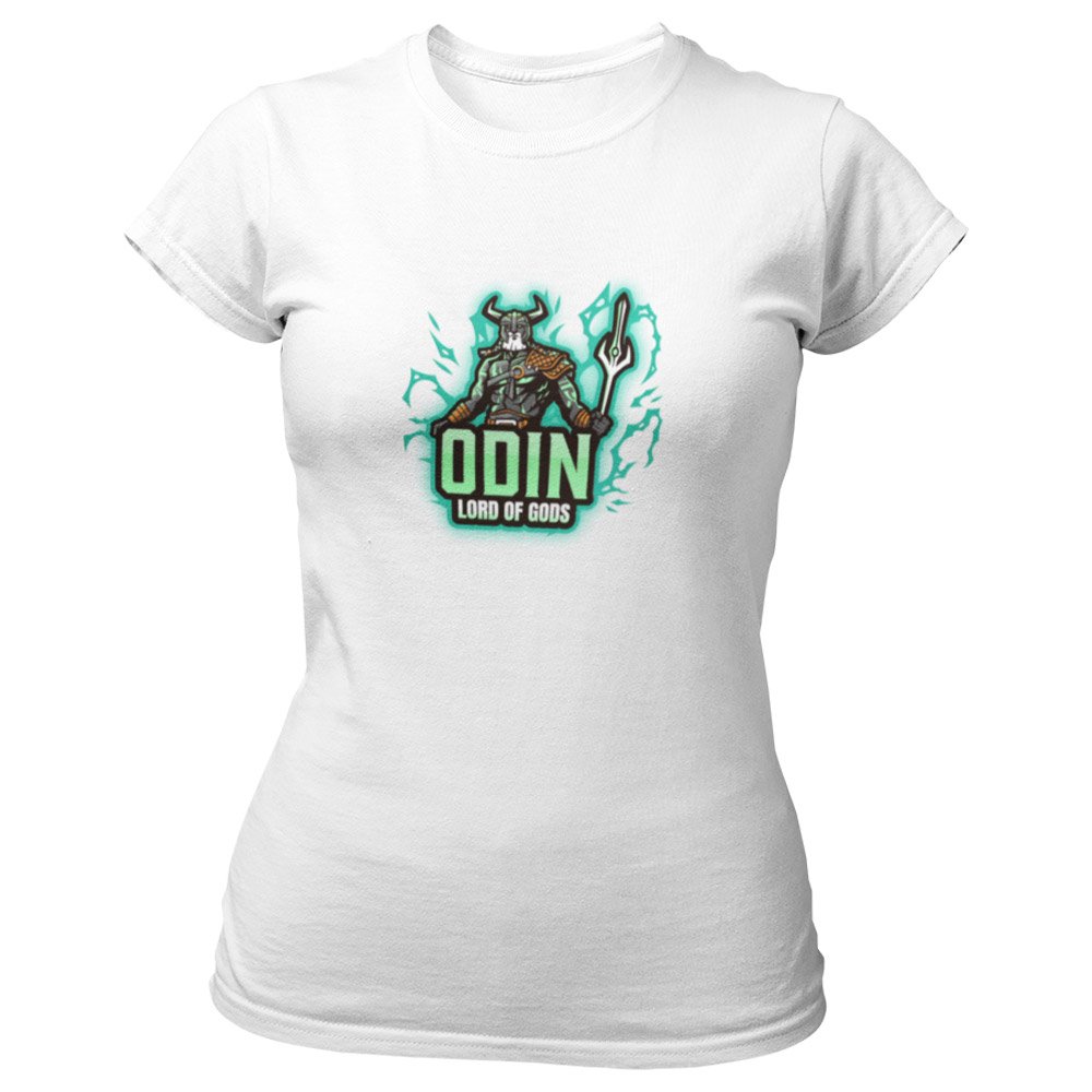 Pure Cotton Bio-Washed T-Shirt Chest Printed-Viking Gods Series - Odin The Lord of Gods Design-by ZingerTees-Unisex-EL9120285 - Image 8