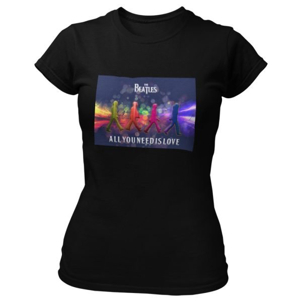 Beatles 1 bl w t