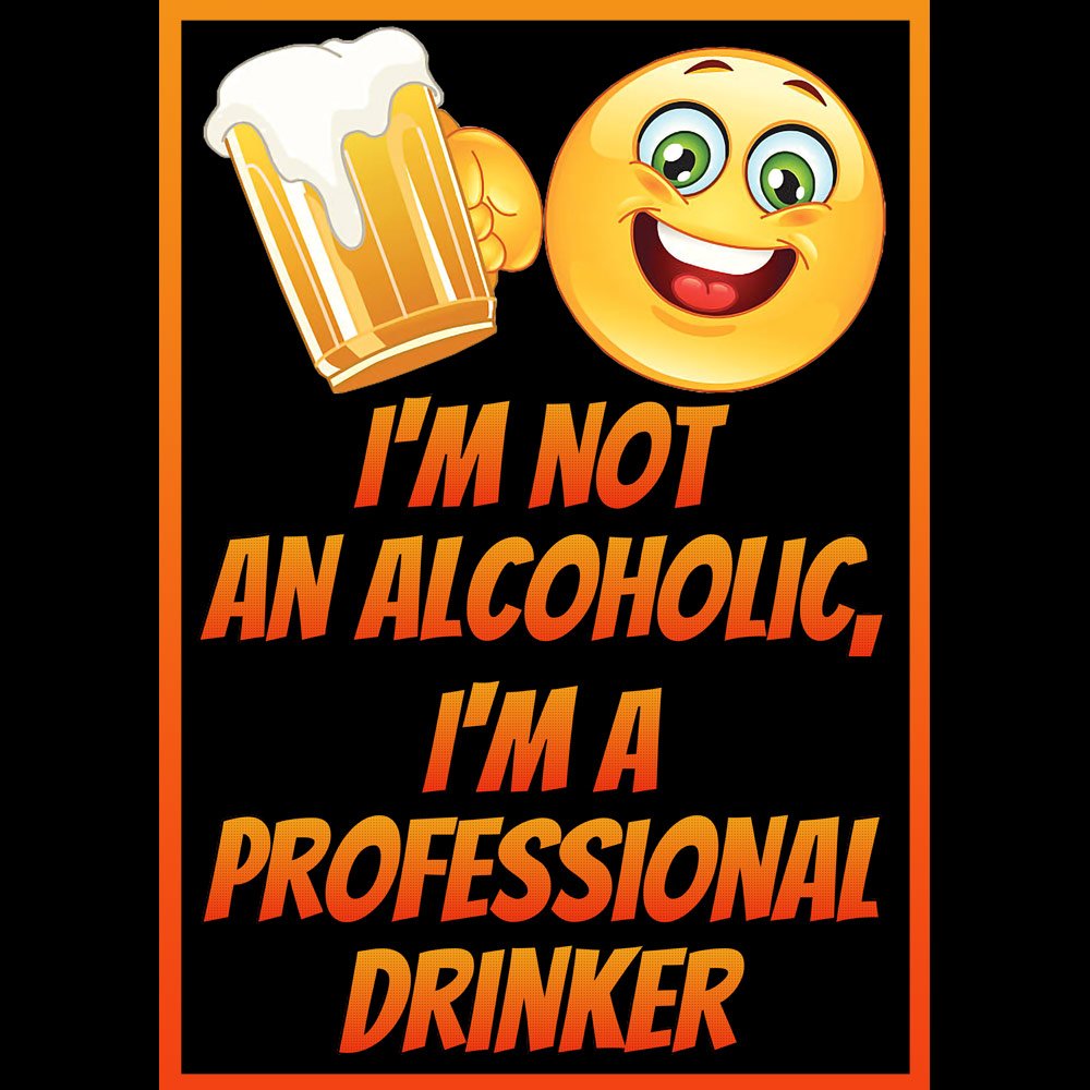 Pure Cotton Bio-Washed T-Shirt Chest Printed-Funny Slogan-Beer Fun Design-3-by ZingerTees-Unisex-EL9120388 - Image 10