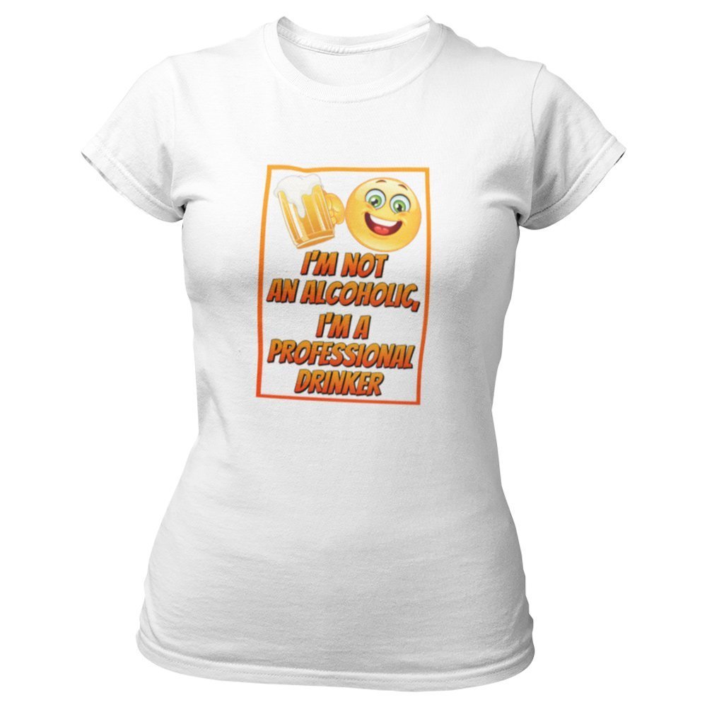 Pure Cotton Bio-Washed T-Shirt Chest Printed-Funny Slogan-Beer Fun Design-3-by ZingerTees-Unisex-EL9120388 - Image 6