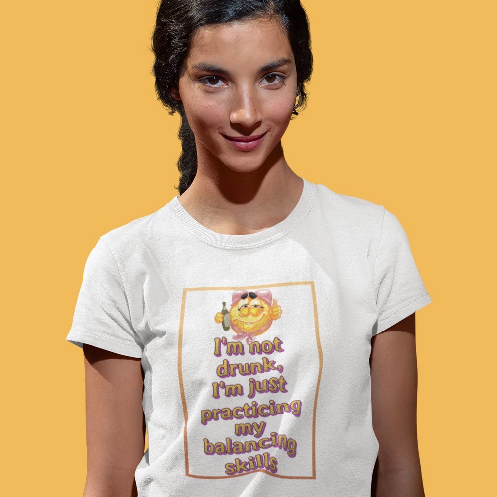 Pure Cotton Bio-Washed T-Shirt Chest Printed-Funny Slogan-Beer Fun Design-5-by ZingerTees-Unisex-EL9120390 - Image 2