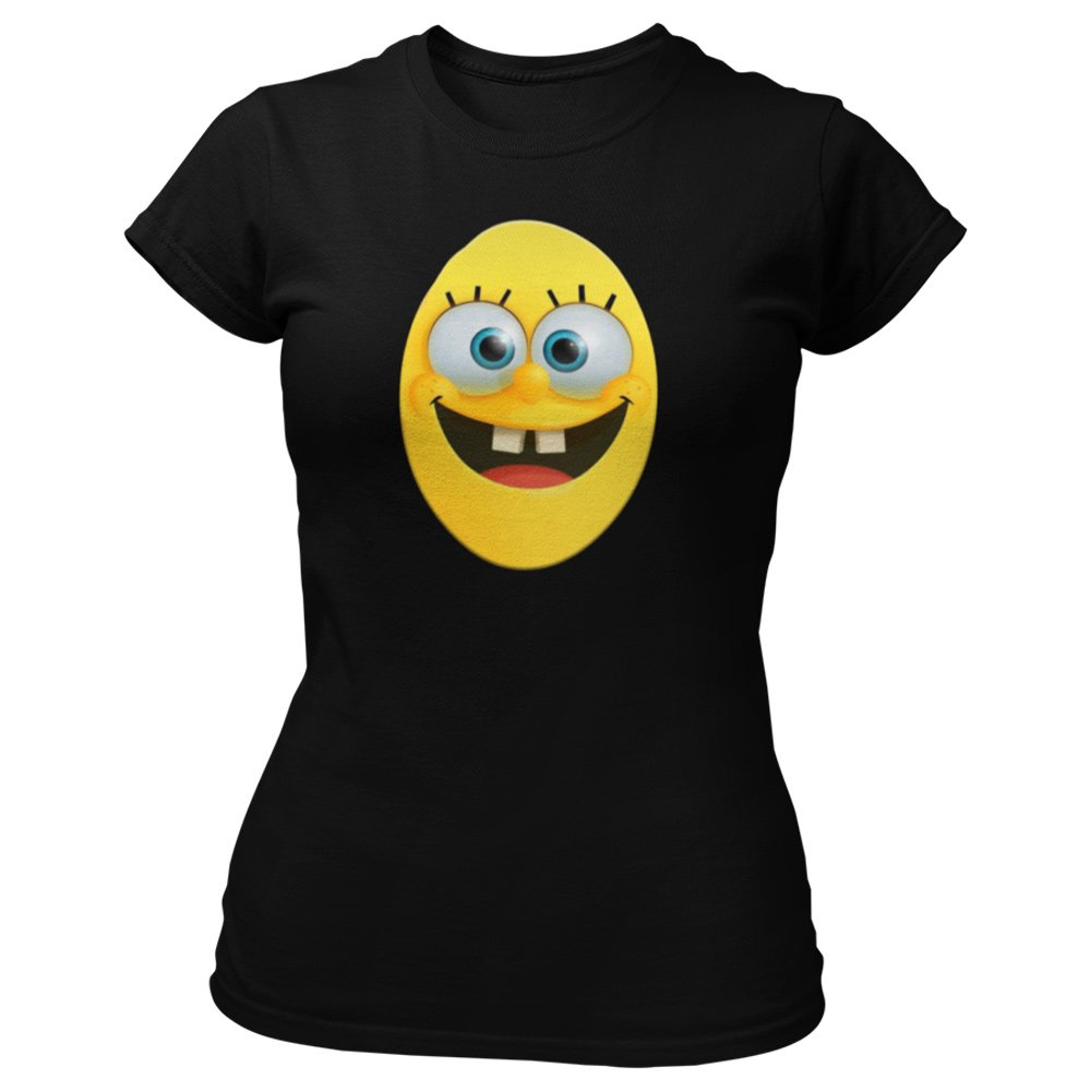 Pure Cotton Bio-Washed T-Shirt Chest Printed-Funny Egg head Emoji Design-9-by ZingerTees-Unisex-EL9120455 - Image 7