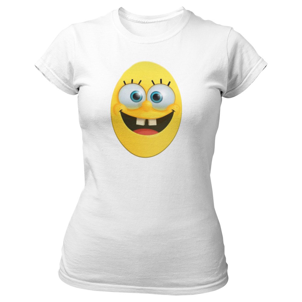 Pure Cotton Bio-Washed T-Shirt Chest Printed-Funny Egg head Emoji Design-9-by ZingerTees-Unisex-EL9120455 - Image 8