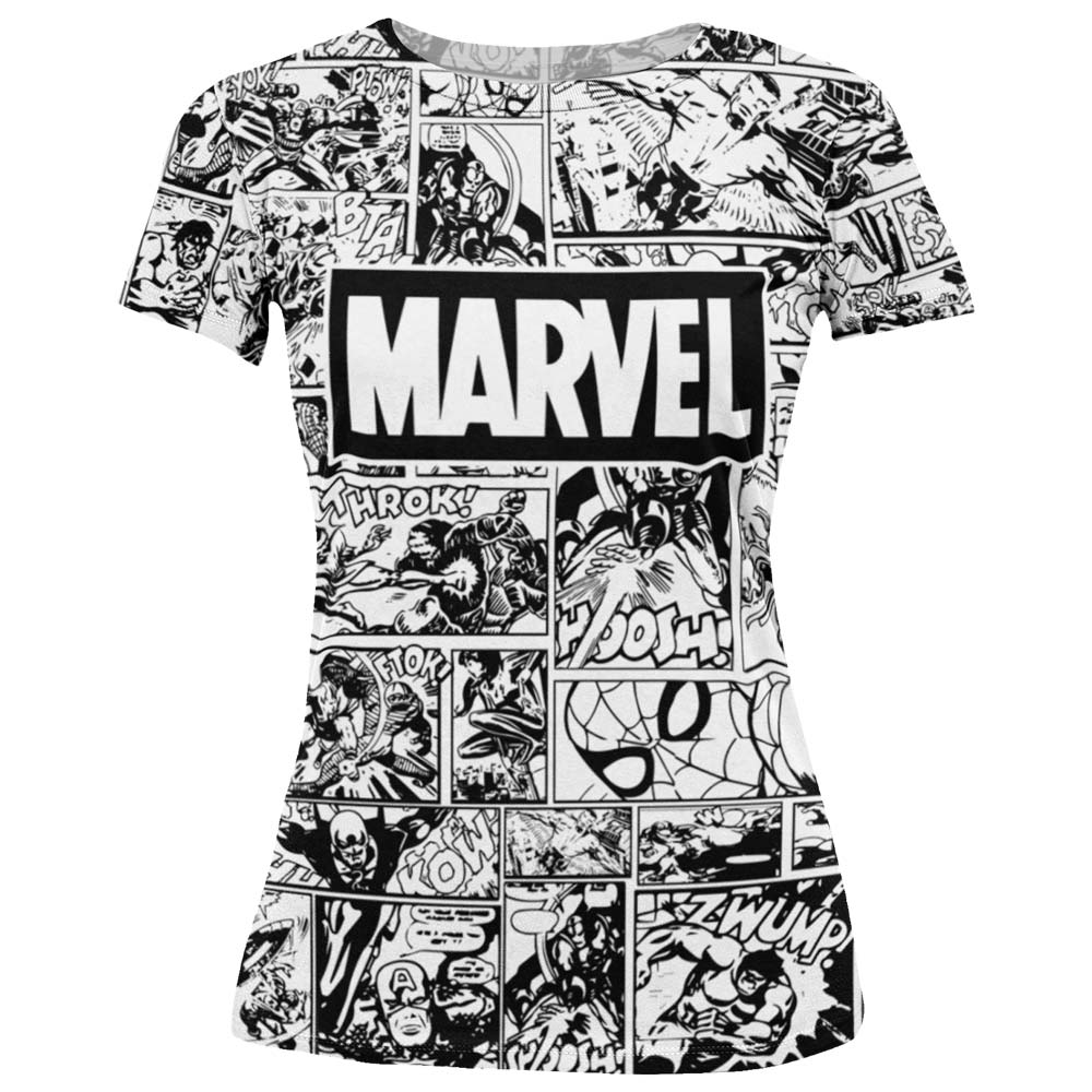 Super Dry-fit Printed T-Shirt - Superhero Series - Tribute to Stan Lee from Marvel - Design - by ZingerTees-Unisex-EL9120332 - Image 7