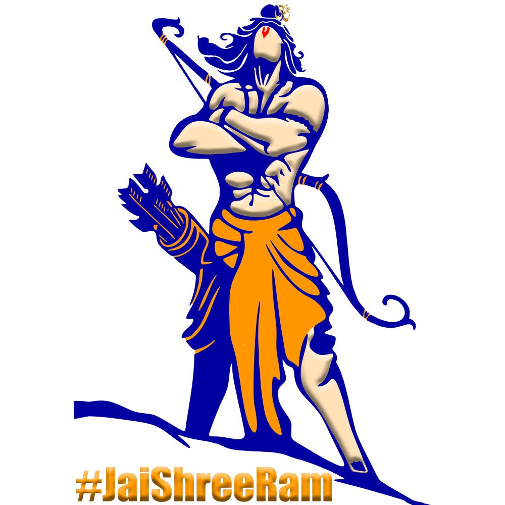 Pure Cotton Bio-Washed T-Shirt Chest Printed-Hindu God Lord Ram-Design-4-by ZingerTees-Unisex-EL9120371 - Image 9