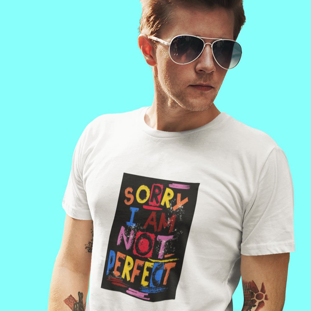 Pure Cotton Bio-Washed T-Shirt Chest Printed-Inspirational Slogan-Design-11-by ZingerTees-Unisex-EL9120401 - Image 4