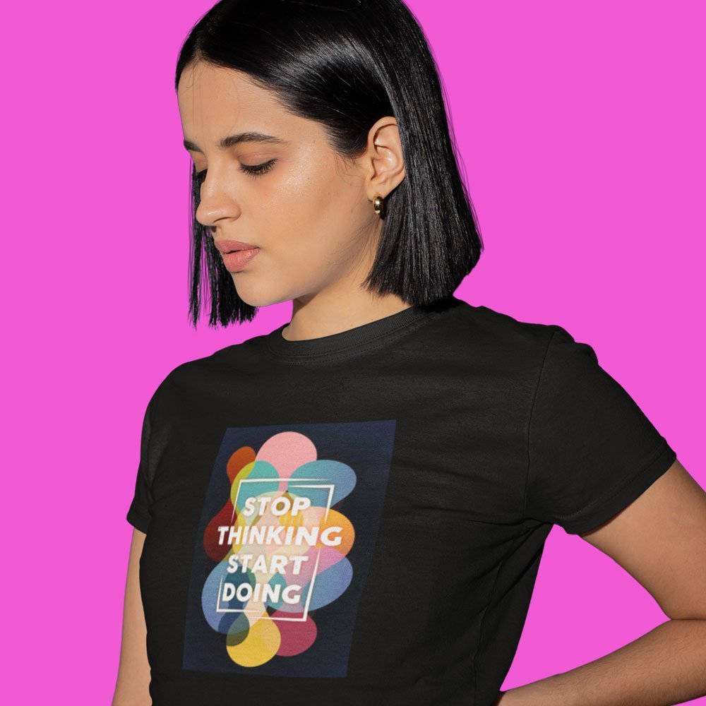 Pure Cotton Bio-Washed T-Shirt Chest Printed-Inspirational Slogan-Design-13-by ZingerTees-Unisex-EL9120403