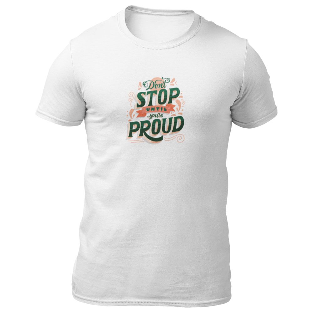 Pure Cotton Bio-Washed T-Shirt Chest Printed-Inspirational Slogan-Design-24-by ZingerTees-Unisex-EL9120424 - Image 6