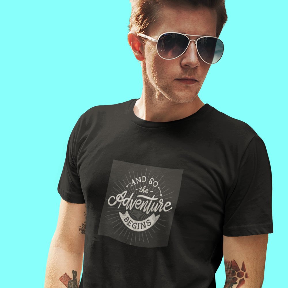 Pure Cotton Bio-Washed T-Shirt Chest Printed-Inspirational Slogan-Design-25-by ZingerTees-Unisex-EL9120425 - Image 4