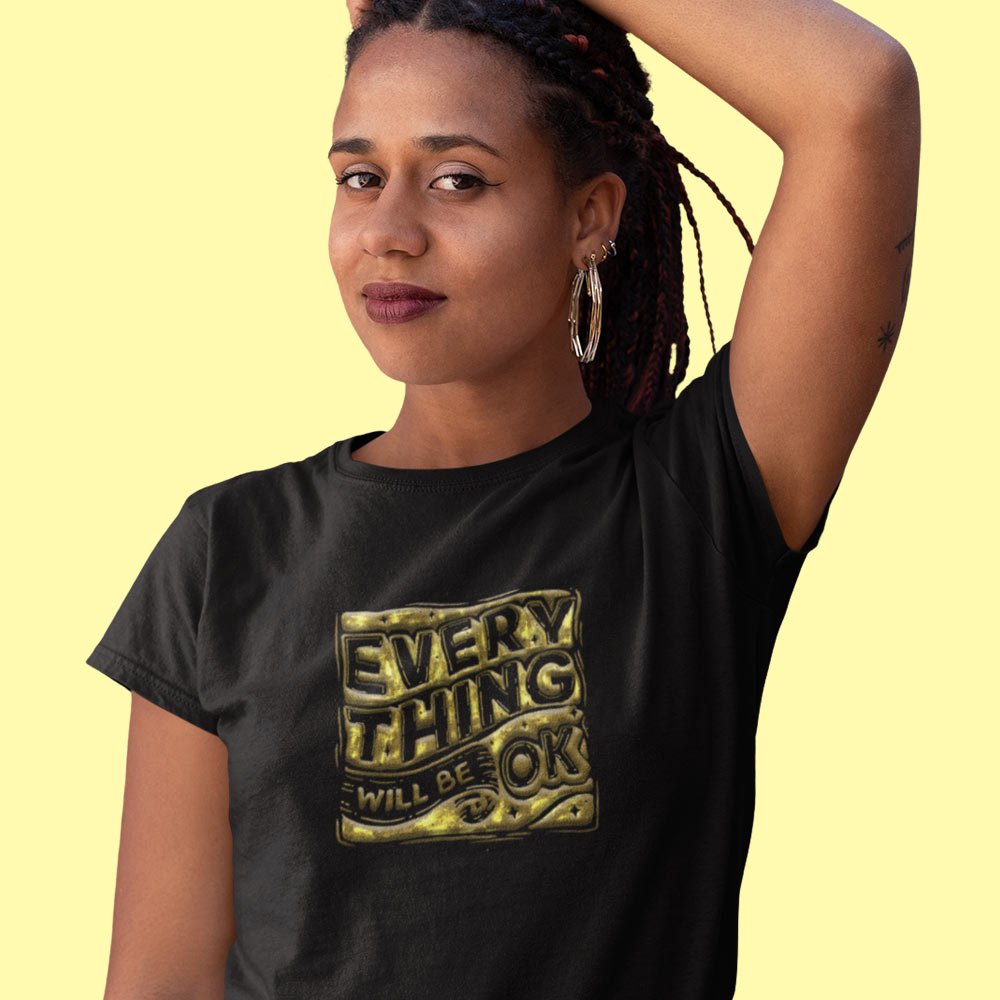 Pure Cotton Bio-Washed T-Shirt Chest Printed-Inspirational Slogan-Design-26-by ZingerTees-Unisex-EL9120426 - Image 2