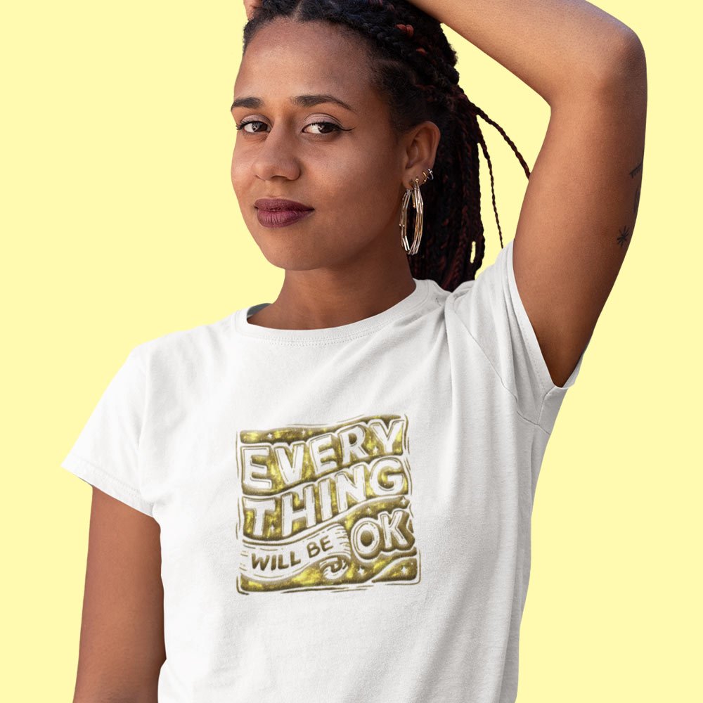 Pure Cotton Bio-Washed T-Shirt Chest Printed-Inspirational Slogan-Design-26-by ZingerTees-Unisex-EL9120426 - Image 4