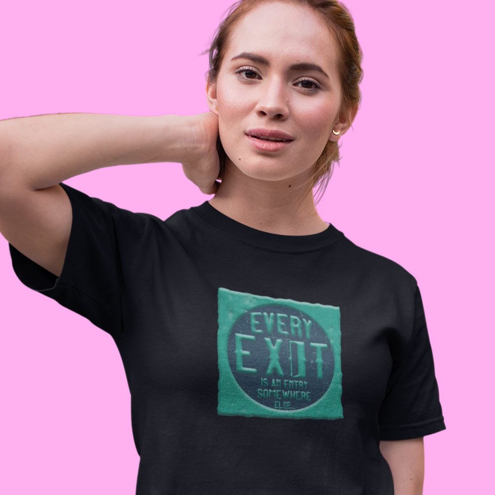 Pure Cotton Bio-Washed T-Shirt Chest Printed-Inspirational Slogan-Design-32-by ZingerTees-Unisex-EL9120432 - Image 4