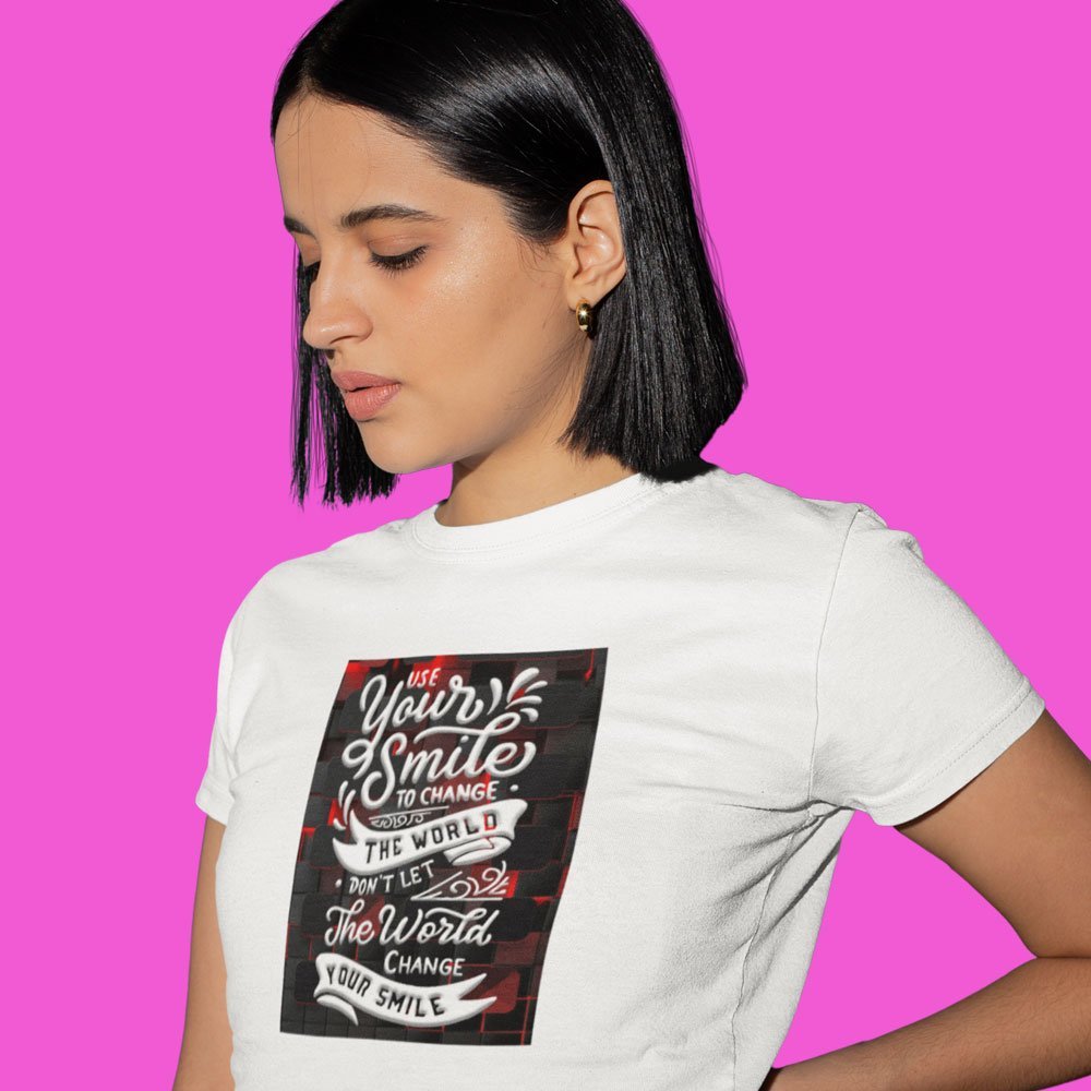 Pure Cotton Bio-Washed T-Shirt Chest Printed-Inspirational Slogan-Design-6-by ZingerTees-Unisex-EL9120396 - Image 4