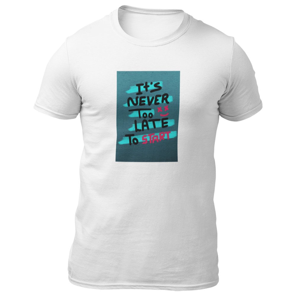 Pure Cotton Bio-Washed T-Shirt Chest Printed-Inspirational Slogan-Design-7-by ZingerTees-Unisex-EL9120397 - Image 6