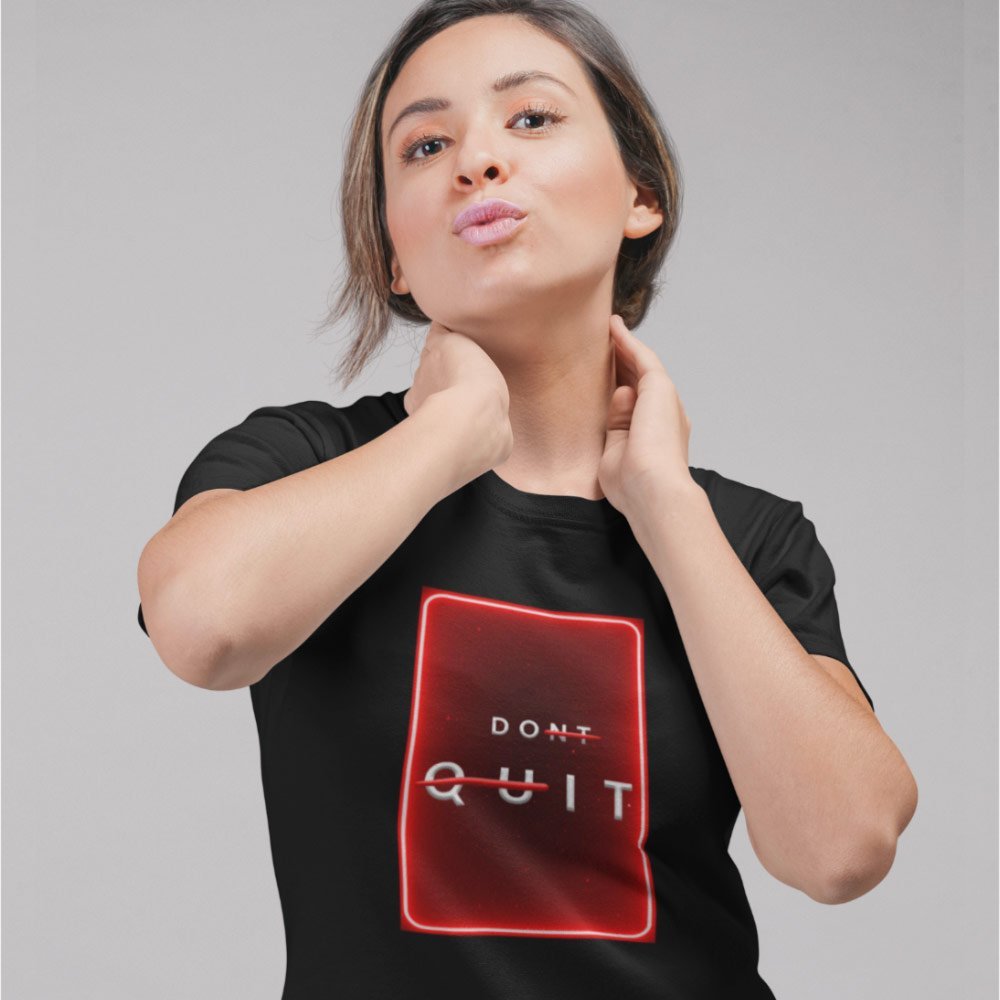 Pure Cotton Bio-Washed T-Shirt Chest Printed-Inspirational Slogan-Design-8-by ZingerTees-Unisex-EL9120398 - Image 4