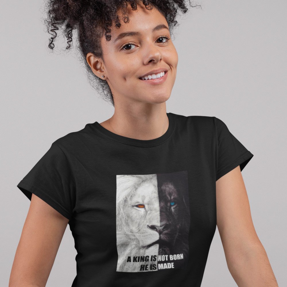 Pure Cotton Bio-Washed T-Shirt Chest Printed-Inspirational Slogan-Design-9-by ZingerTees-Unisex-EL9120399