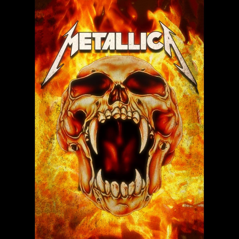 Pure Cotton Bio-Washed T-Shirt Chest Printed-Tribute to Metallica-Rock Music-Design-1-by ZingerTees-Unisex-EL9120479 - Image 9