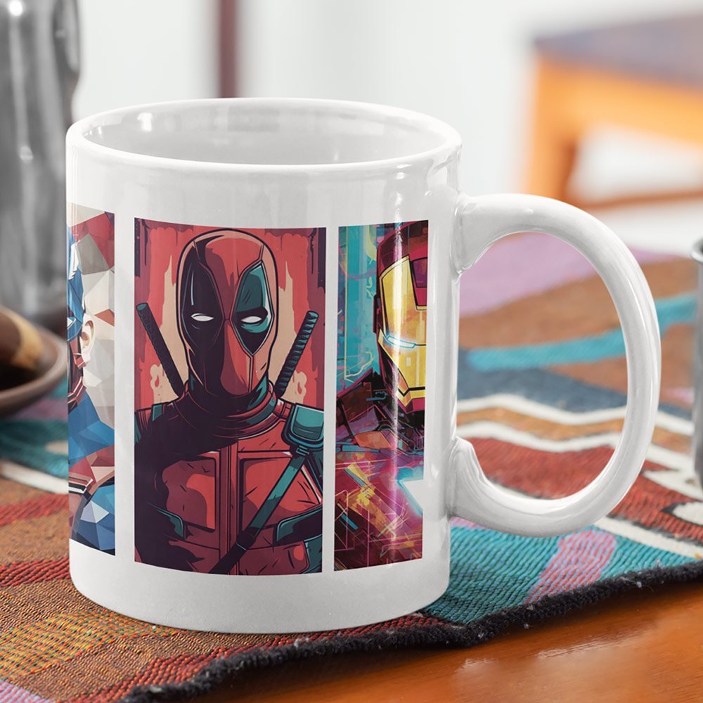 Superhero Art Deco2 Wh Mod